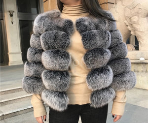 Short bubble coat